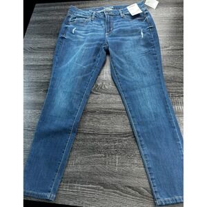 Sonoma Goods for Life NEW Skinny Jeans Women's 14R Mid Rise Stretch Casual